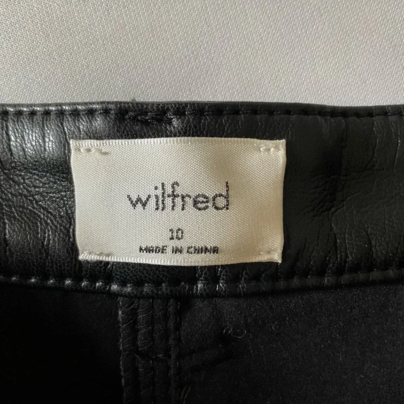 Aritzia women’s vegan leather Melina pants - Picture 6 of 6